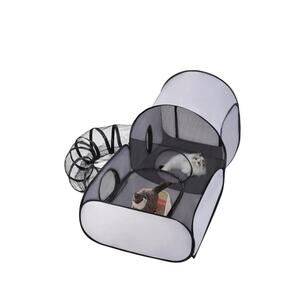 Tailtastic Cat Tent with Tunnel Medium Pet Playpen Indoor Outdoor